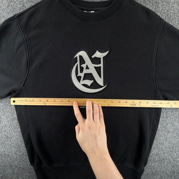 Nike Ambassadors Club Fleece Sweatshirt Sportswear Black Pullover Small Adult - Picture 13 of 14